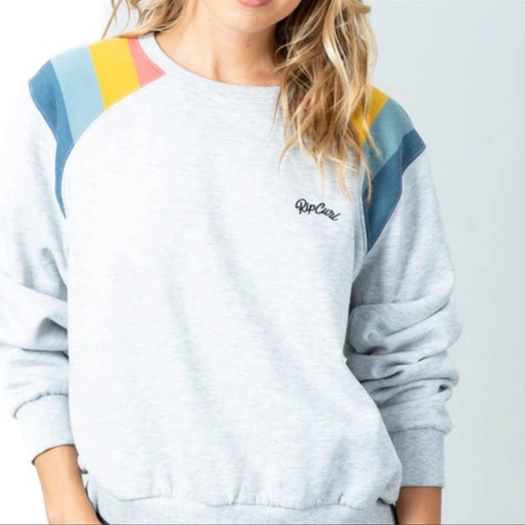 🌴🔆RIP CURL- PALM BEACH CREW SWEATSHIRT🔆🌴 - Picture 3 of 10